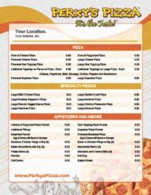 1 Page Menu Flyer-Orange-Gold-Sm